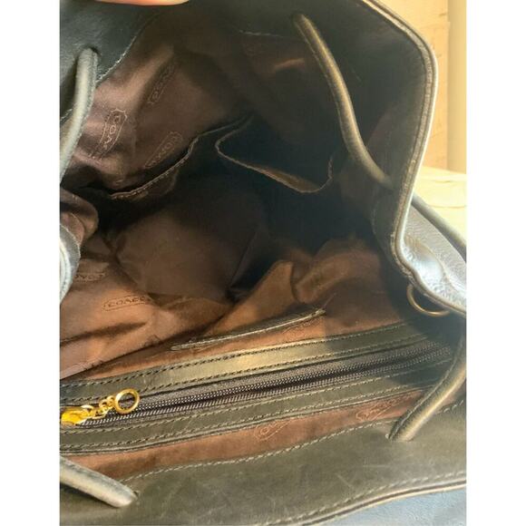 Vintage Y2K Coach 9858 Legacy Black Backpack - Picture 9 of 12